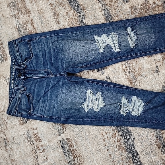 EUC AMERICAN EAGLE WOMEN JEANS size 6 - Picture 2 of 9